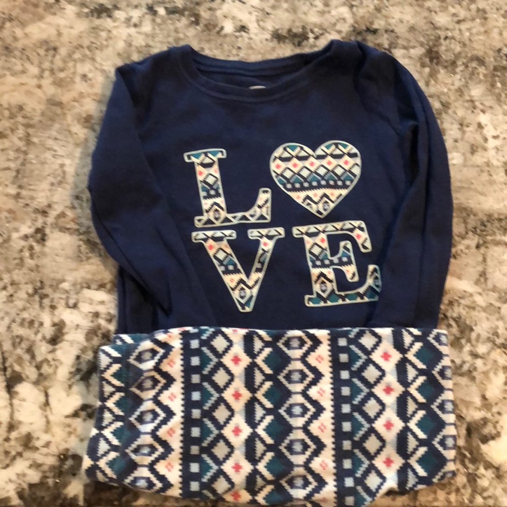 Old Navy girls Pj set